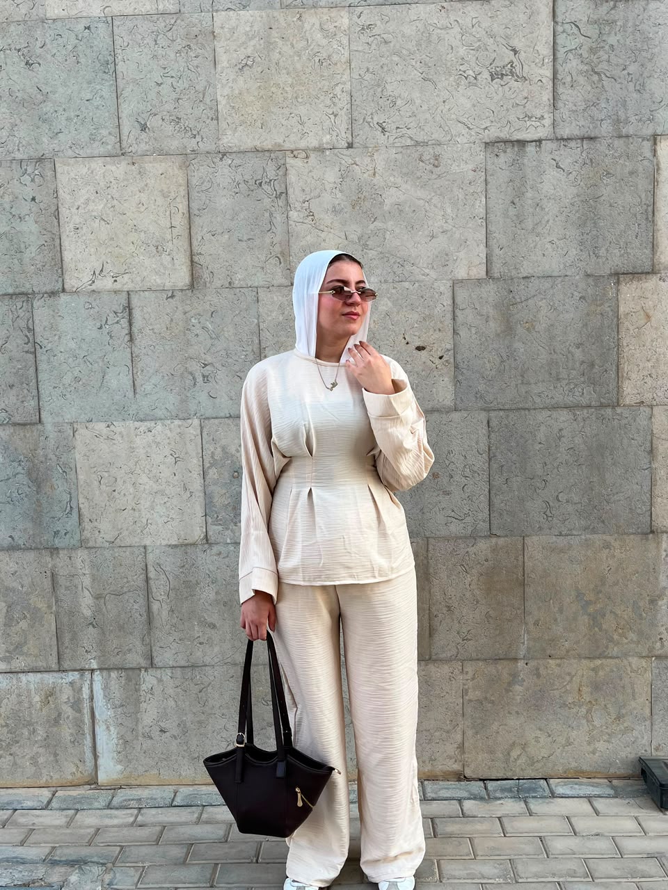The Beige Linen Set